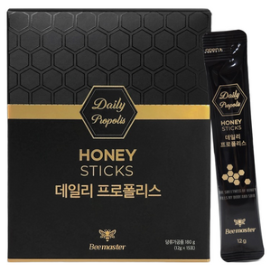 비마스터 데일리 프로폴리스 꿀스틱 15p, 1개, 180g