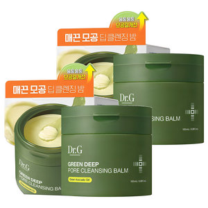 닥터지 그린 딥 포어 클렌징 밤, 100ml, 2개