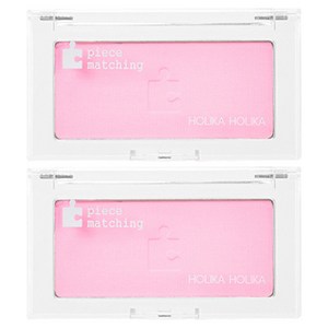 홀리카홀리카 피스 매칭 블러셔 3.3g, 클린핑크, 2개