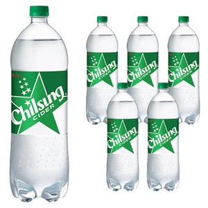 칠성사이다 페트, 2L, 6개
