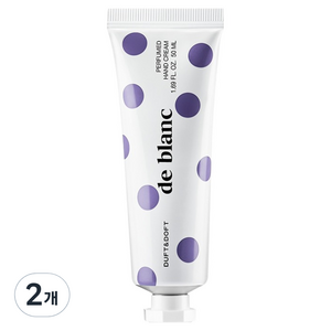 더프트앤도프트 니치 퍼퓸 핸드크림 드블랑, 50ml, 2개