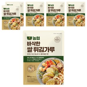 농협 바삭한 쌀튀김가루, 500g, 6개