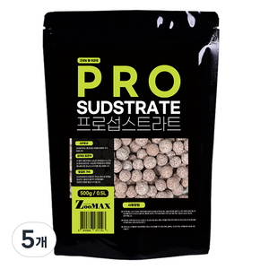 쥬맥스 프로섭스트라트 여과재 500g, 5개