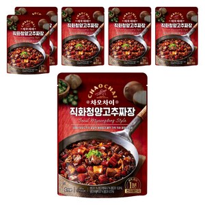 차오차이 직화 청양고추 짜장, 180g, 6개