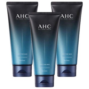 AHC 온리포맨 폼 클렌저, 140ml, 3개