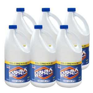 유한락스 레귤러, 3.3L, 6개