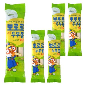 풀무원 뽀로로 키즈 두부봉 치즈, 84g, 5개