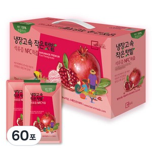 바른메이드 냉장고속 작은텃밭 석류즙 NFC 착즙, 70ml, 60개