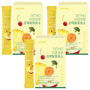 천호엔케어 더 비움채움 과채 발효 효소 30p, 90g, 3개