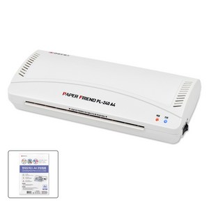 페이퍼프랜드 소형 코팅기 PL + 코팅지 25매, A4, PL-240 A4