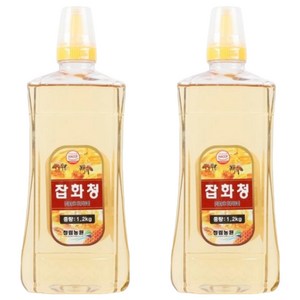 청림식품 소울백서 잡화청 사양벌꿀 요리 카페 가정용, 2개, 1.2kg