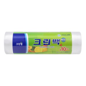 크린랩 크린롤백, 대(L), 500개입, 1개