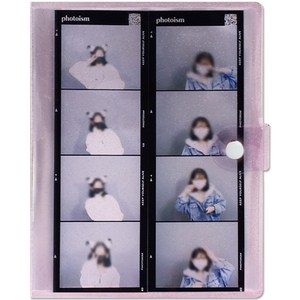 리코즈 네컷 사진 콜렉트북, 글리터퍼플, 20매