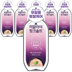 히말라야핑크솔트 제로마일드민트 구강청결제, 1.2L, 6개