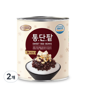 리치스 통단팥, 3kg, 2개