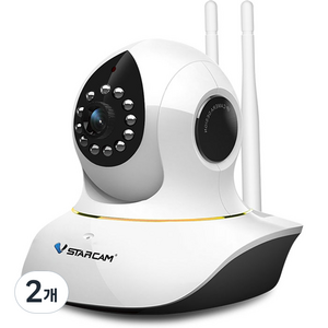 브이스타캠 듀얼 안테나 IP 카메라 실내용, VSTARCAM-300W, 2개