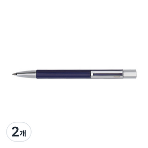 모나미 153 네오볼펜 0.7mm, Indigo, 2개