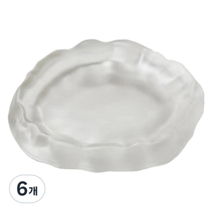 탑피아 편리한 크리스탈 벼루 화이트, 6개