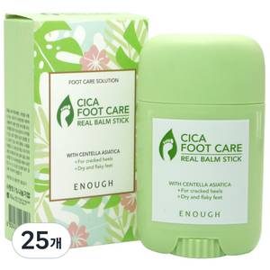 ENOUGH 시카 풋케어 리얼 밤스틱, 1개입, 25개, 20ml