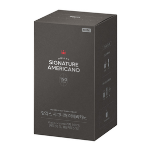 할리스 시그니처 아메리카노 미니 다크 원두커피믹스, 900mg, 150개입, 1개