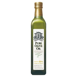 백설 CJ 백설 유러피안 퓨어 올리브유, 500ml, 1개