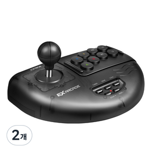 조이트론 PC 아케이드 조이스틱 EX아케이드, UM-PC502, 2개