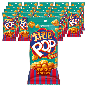 오리온 치킨팝 닭강정맛, 65g, 20개