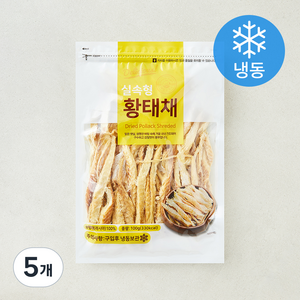 해맑은푸드 황태채 실속형 (냉동), 100g, 5개