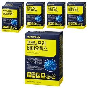 뉴트리원 프로 앤 프리바이오틱스 30p, 150g, 6개