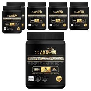삼대오백 크레아틴 모노 하이드레이트, 300g, 6개