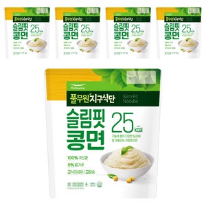 지구식단 슬림핏 콩면 4인분, 600g, 5개