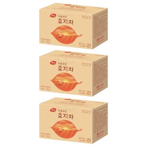 동서 마음우린 호지차, 1g, 3개, 20개입