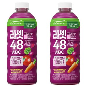 풀무원 리셋클렌즈 48시간 ABC 주스, 2개, 960ml