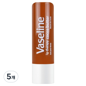 바세린 립 테라피 스틱, 코코아 버터, 4.8g, 5개