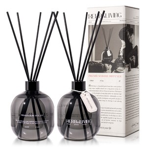 허브앤리빙 홈 디퓨저, 밤쉘, 520ml, 2개