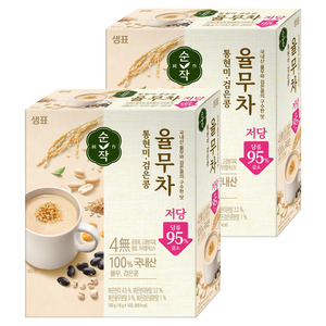순작 통현미 검은콩 저당 율무차, 18g, 10개입, 2개