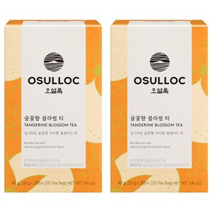 오설록 귤꽃향 블라썸 티, 2g, 20개입, 2개