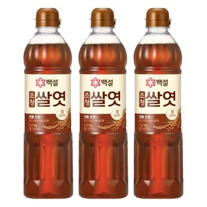 백설 조청 쌀엿, 1.2kg, 3개