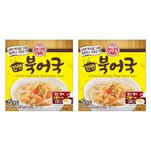 오뚜기 간편 북어국, 52.5g, 2개