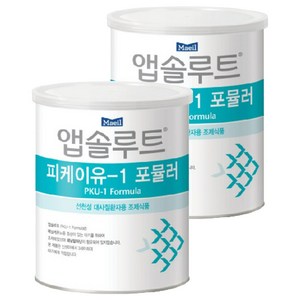 앱솔루트 피케이유1 포뮬러, 350g, 2개