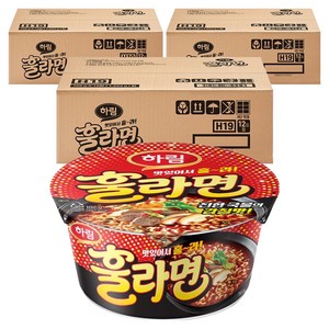하림 훌라면 컵 102g, 36개