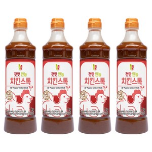 첫맛 만능치킨스톡, 1kg, 4개