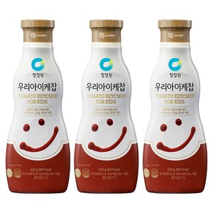청정원 우리아이 토마토 케찹, 620g, 3개