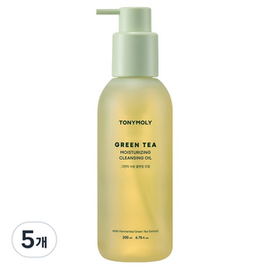 토니모리 그린티 수분 클렌징 오일, 5개, 200ml