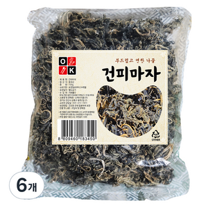 오케이식품 건 피마자, 6개, 100g
