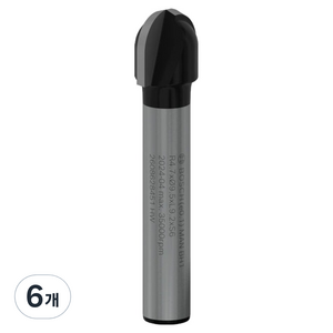 보쉬 루터 트리머 비트 라운드 9.5 x 9.2 x 40 x 6 x 4.7 mm 2608628451, 6개