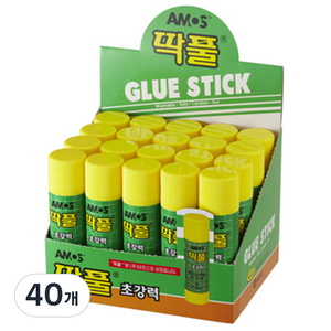 아모스 초강력 딱풀, 25g, 40개