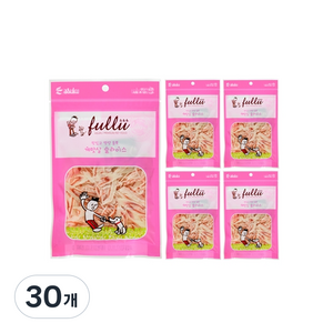 후루루 고양이 슬라이스 간식, 게맛살, 30g, 30개