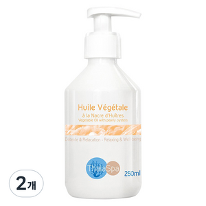 딸라스파 베지터블 오일 펄 오이스터, 2개, 250ml