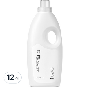 살림백서 홈드라이 세제 본품, 1L, 12개